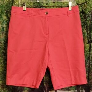 Jones New York Women's Vibrant Coral Shorts